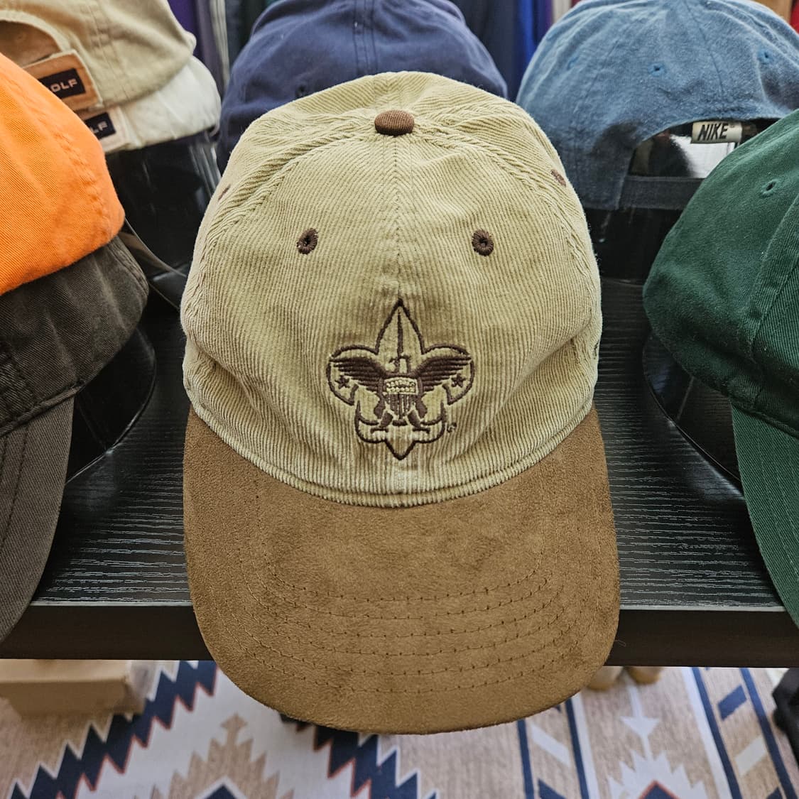 2018 미국보이스카우트 코듀로이 볼캡 상품이미지1