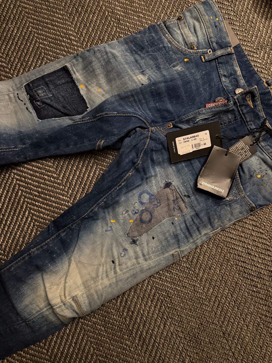 디스퀘어드 14ss 수갑 타이디 바이커진 44 상품이미지2