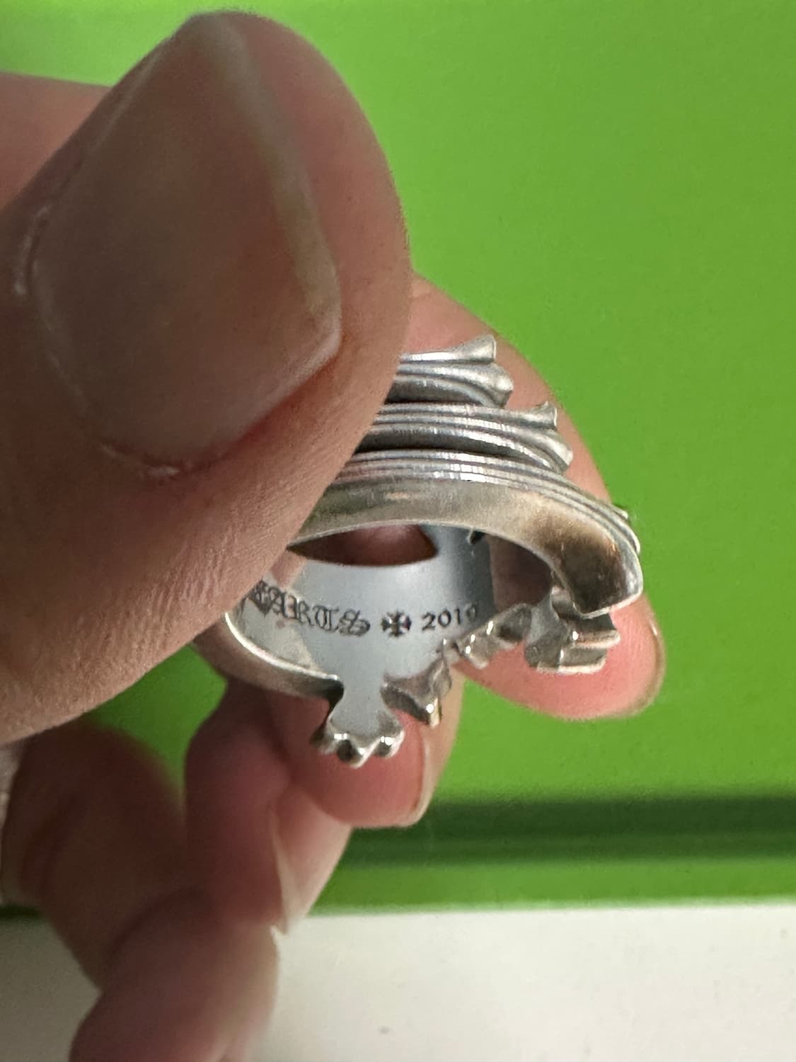 (14.5호) 크롬하츠 3ch 크로스 링 상품이미지7