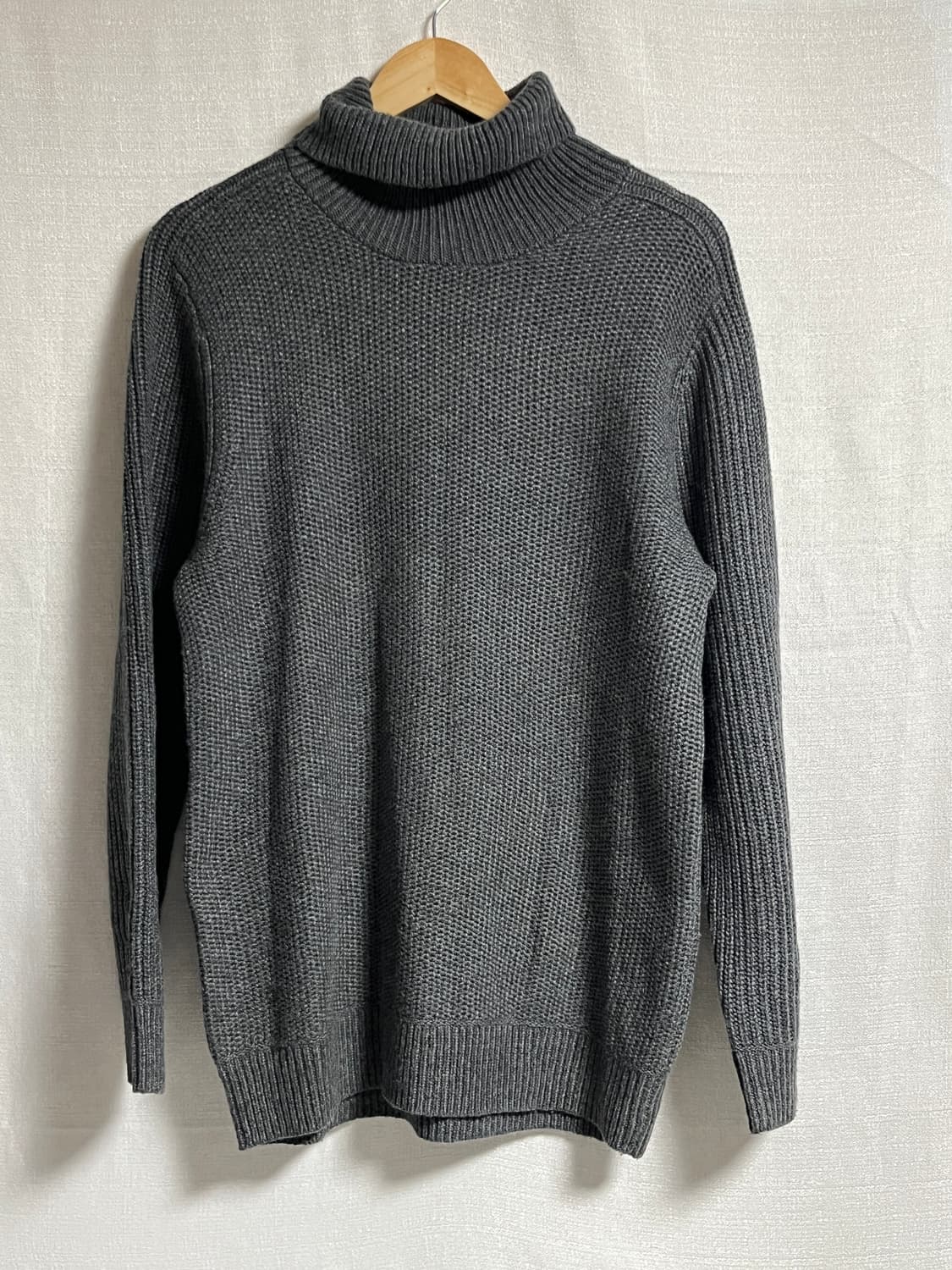 유니클로 풀오버 폴라 니트 스웨터 XL 상품이미지1