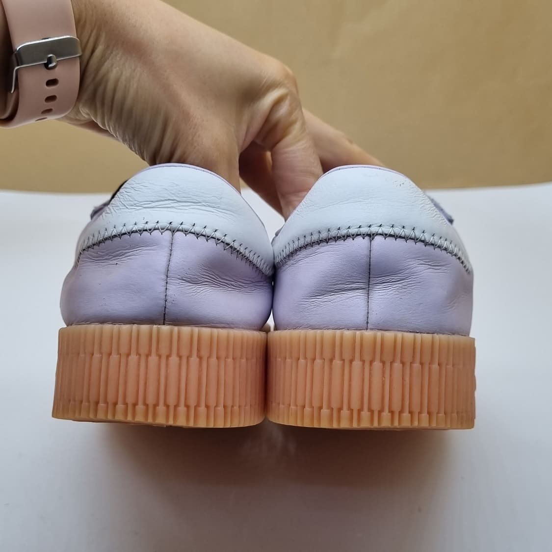 아디다스 삼바로즈 퍼플핑크 여성스니커즈235. 상품이미지4