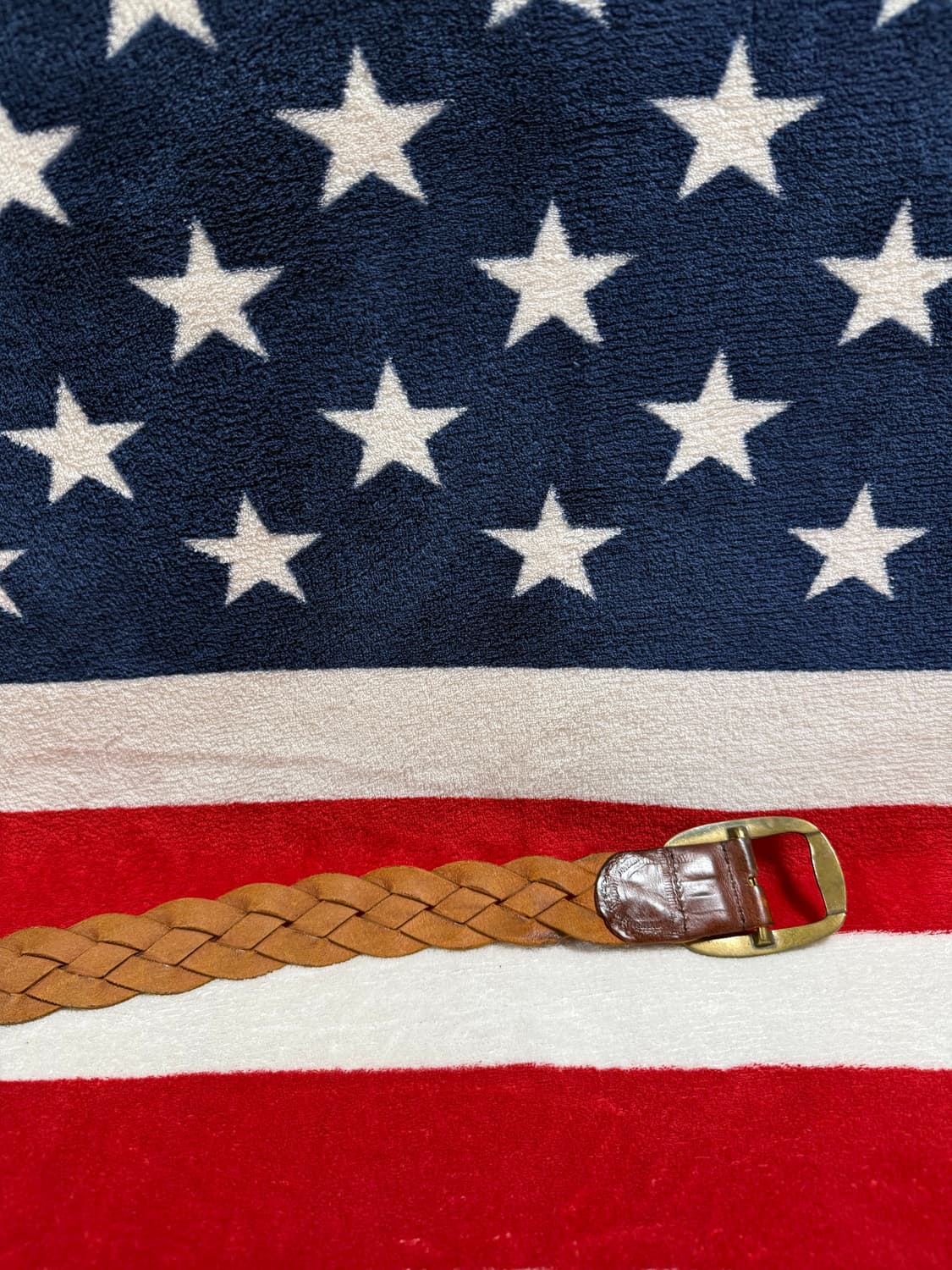 빈티지 브라운 위빙 레더벨트 Vintage Leather belt 상품이미지6