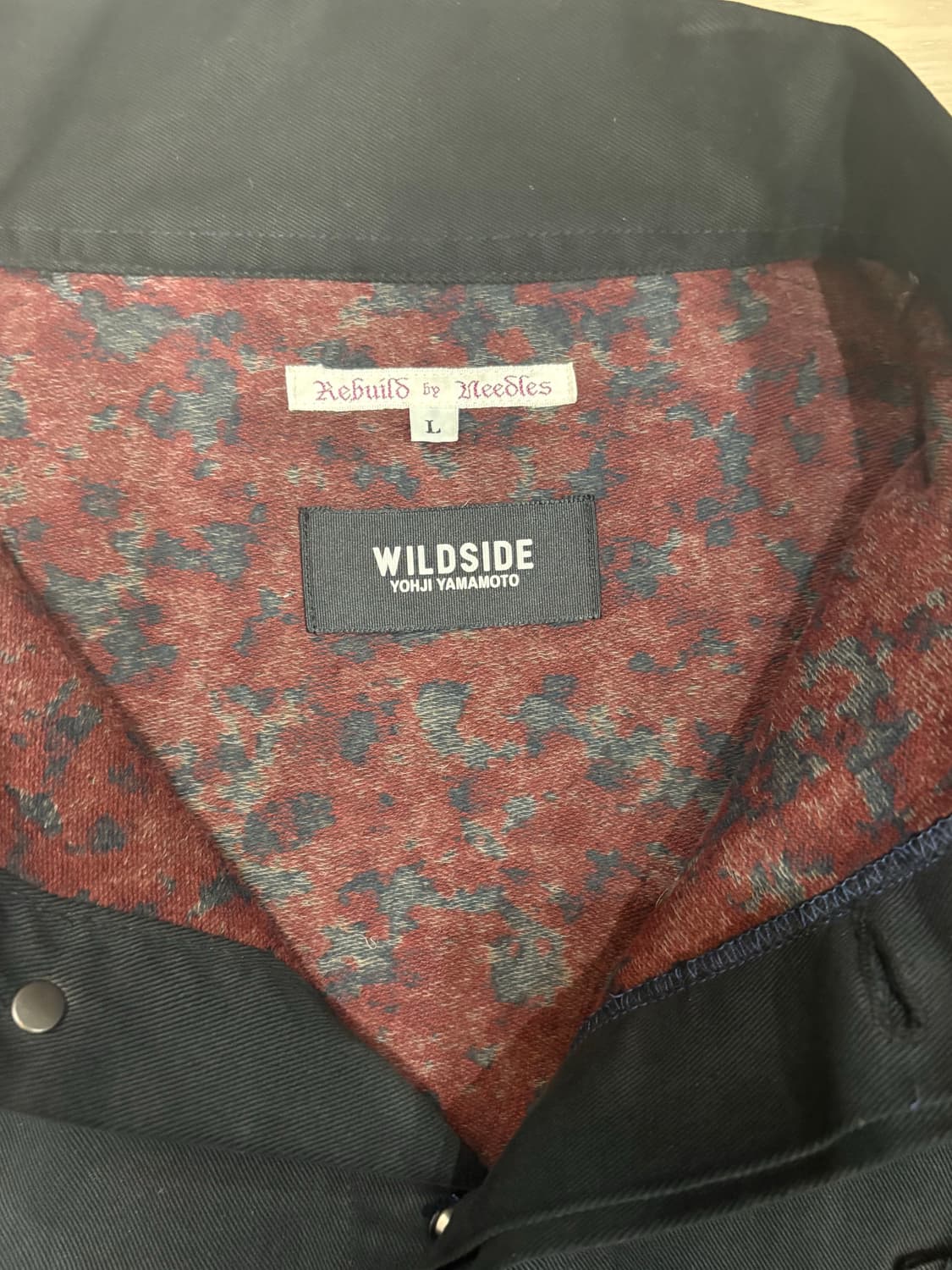 Yohji Yamamoto Rebuild to Needles 자켓 상품이미지3