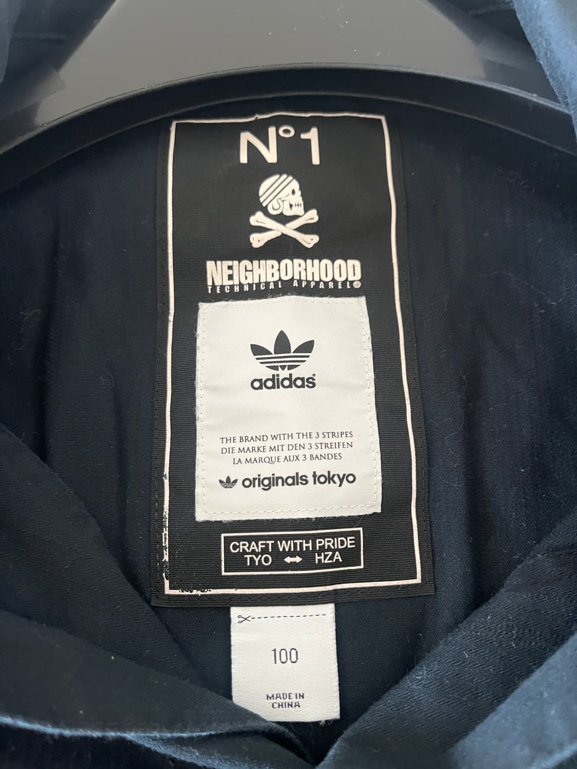 네이버후드 X 아디다스 셔츠 상품이미지3