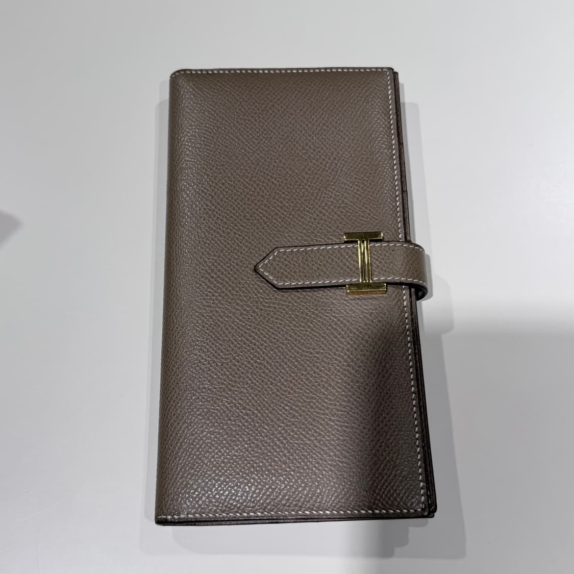 (A+/OS) / 에르메스 베안 장지갑 에토프 컬러 상품이미지1