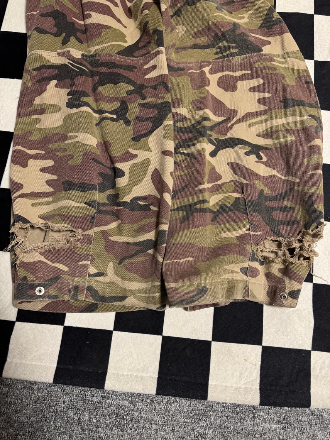 ETCE 디스트로이드 카모 배기 팬츠 OG / L 상품이미지3