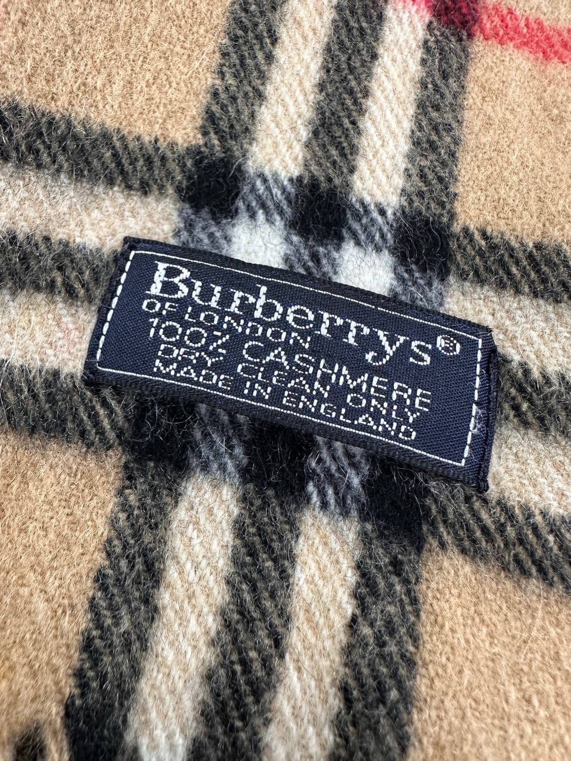 (OS)버버리 노바체크 캐시미어 머플러 상품이미지2