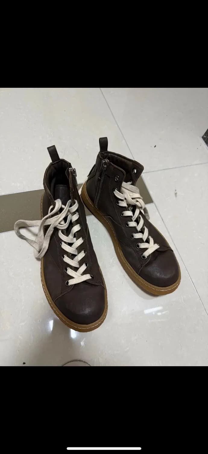 골멧 golemeth 홀스레더 미드 다크초코 280~285 상품이미지1