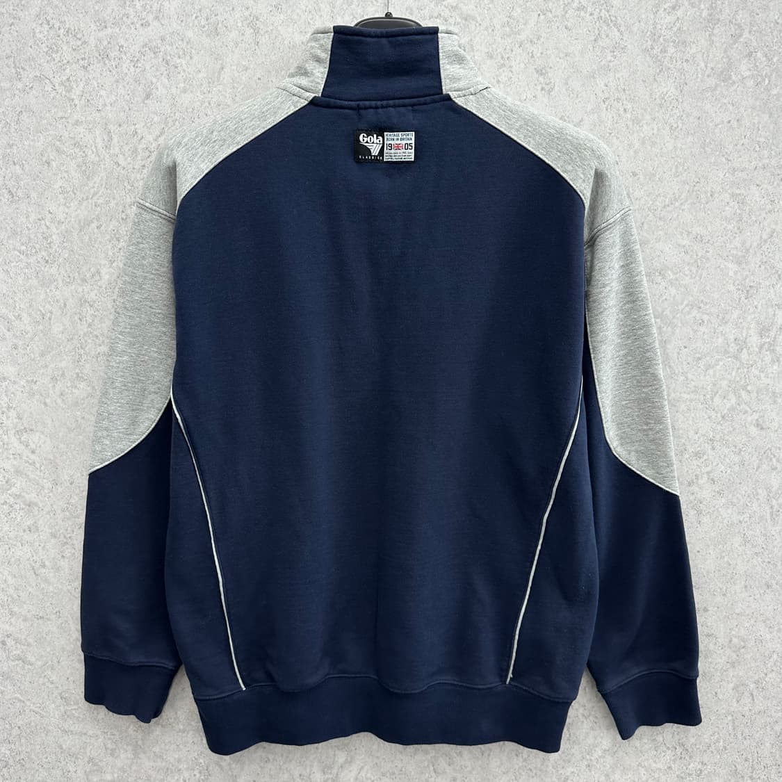 95 골라 남자 루즈핏 반집업 맨투맨 상품이미지2