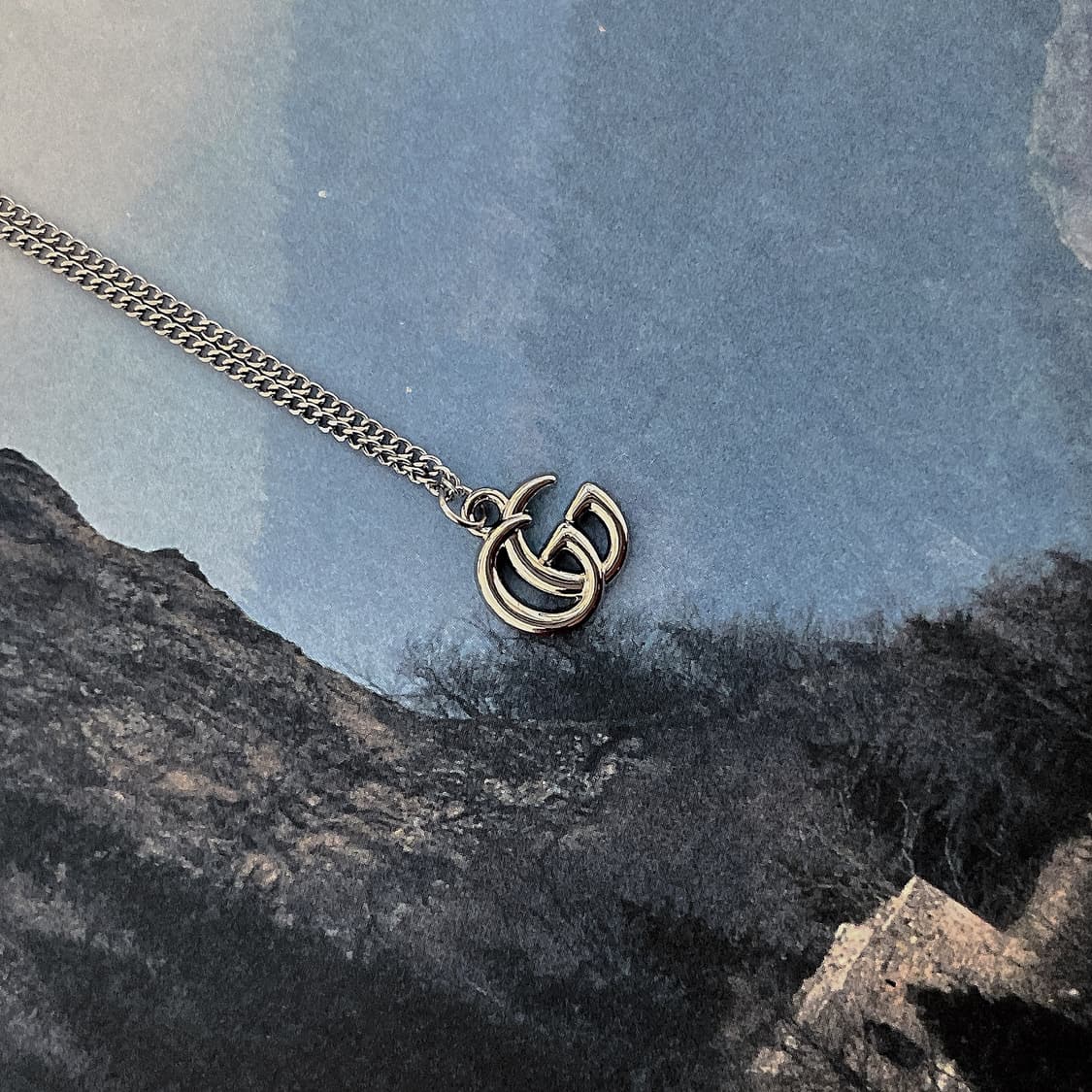 구찌 클래식 미니 실버 목걸이 상품이미지3