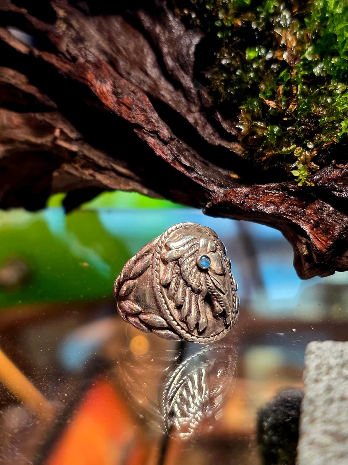 USA Vintage Silver925 Native Ring 상품이미지4