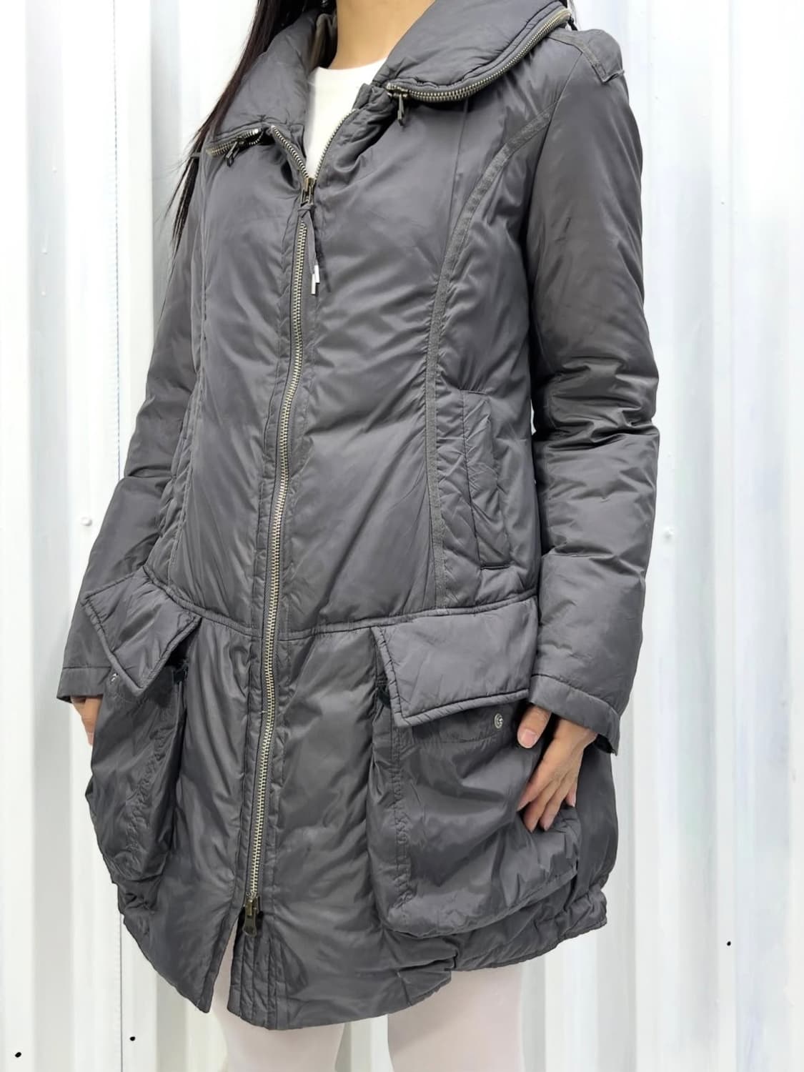 Girbaud flared down coat 상품이미지1