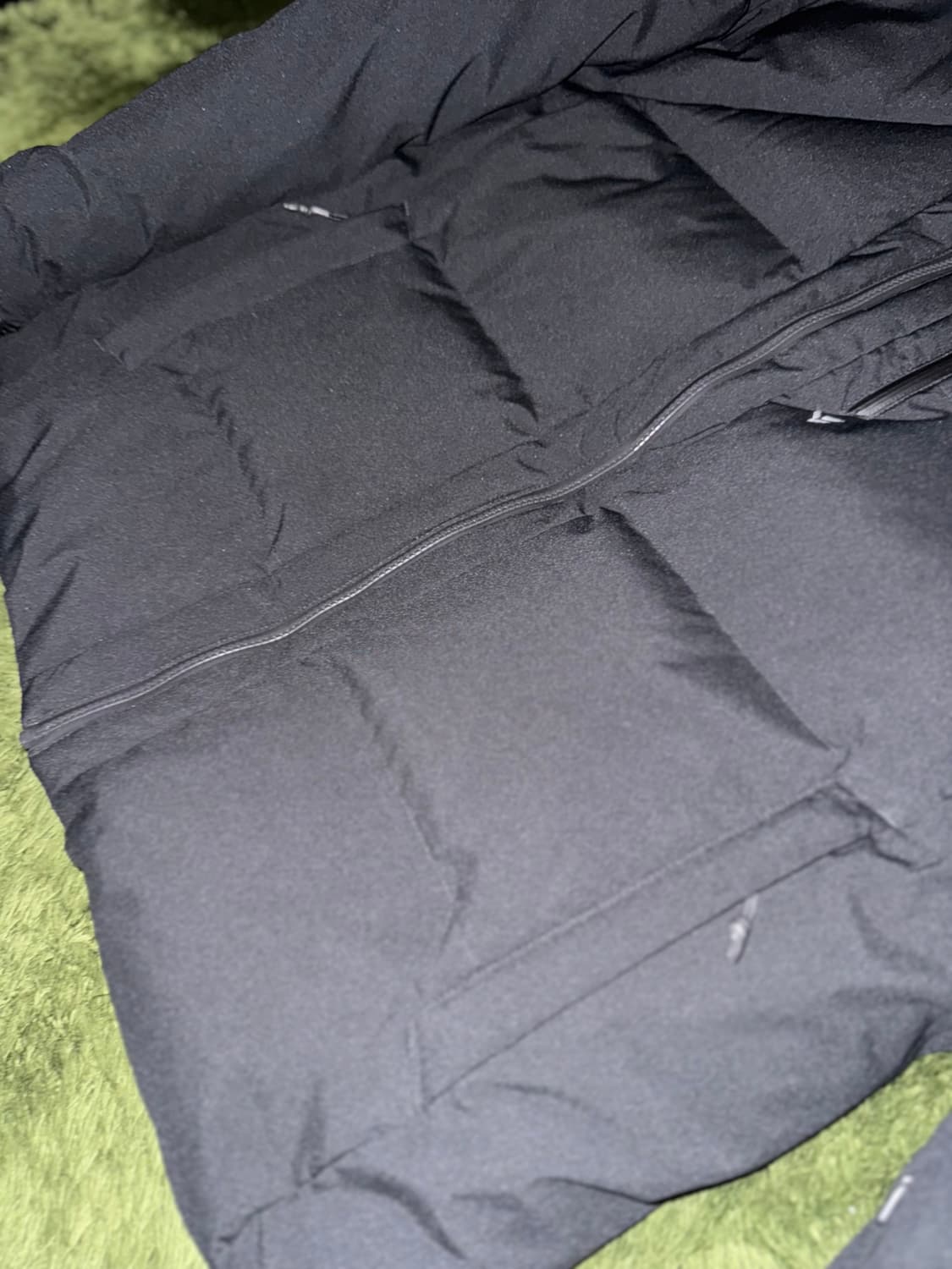 [XXL] Goldwin 골드윈 스키 하이브리드 다운 자켓 패딩 블랙 상품이미지3