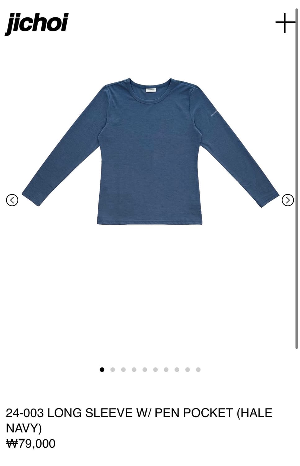 Jichoi 24-003 LONG SLEEVE W/ PEN POCKET 상품이미지1