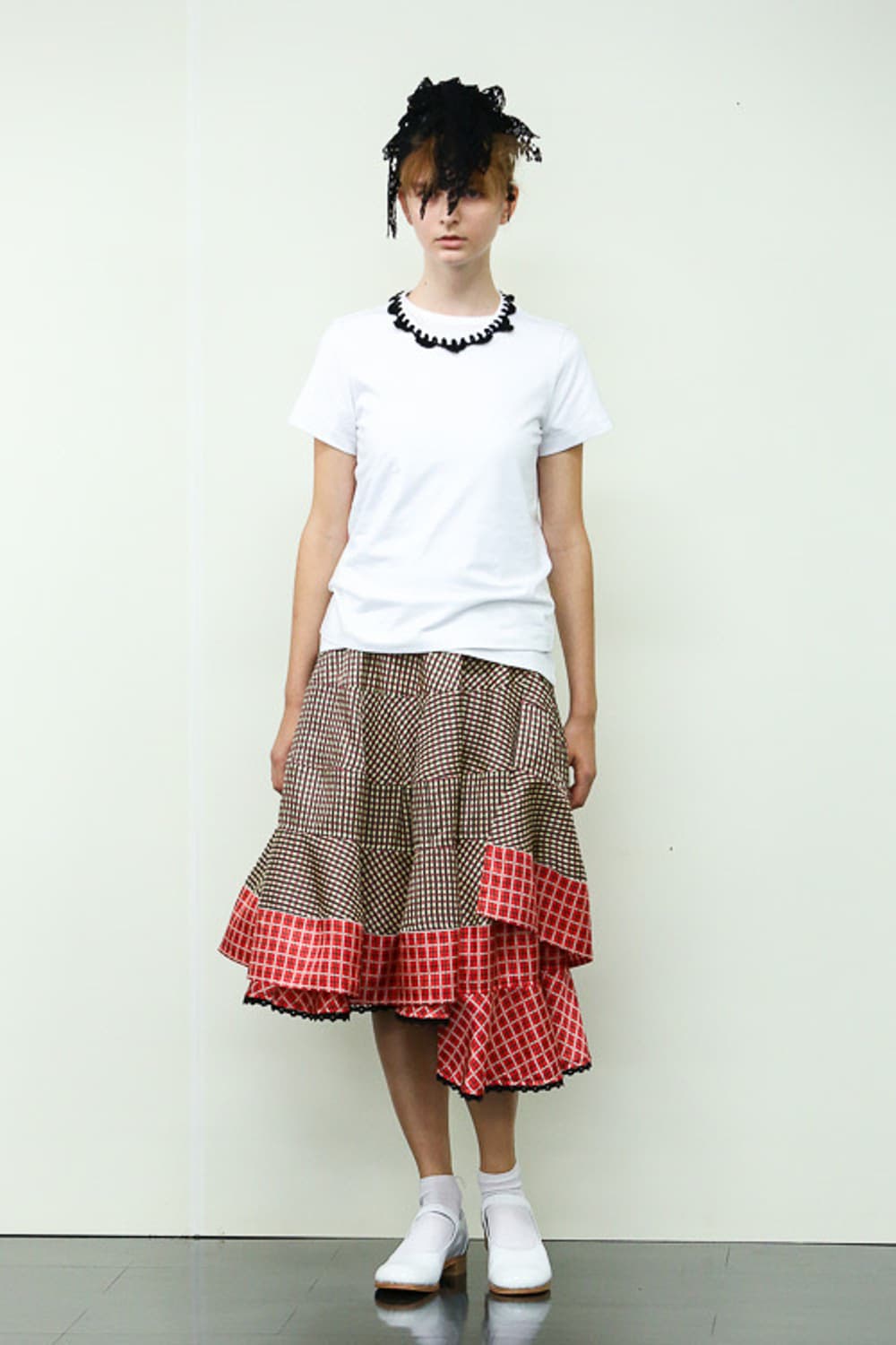 Structured Flare Volume Skirt 상품이미지2