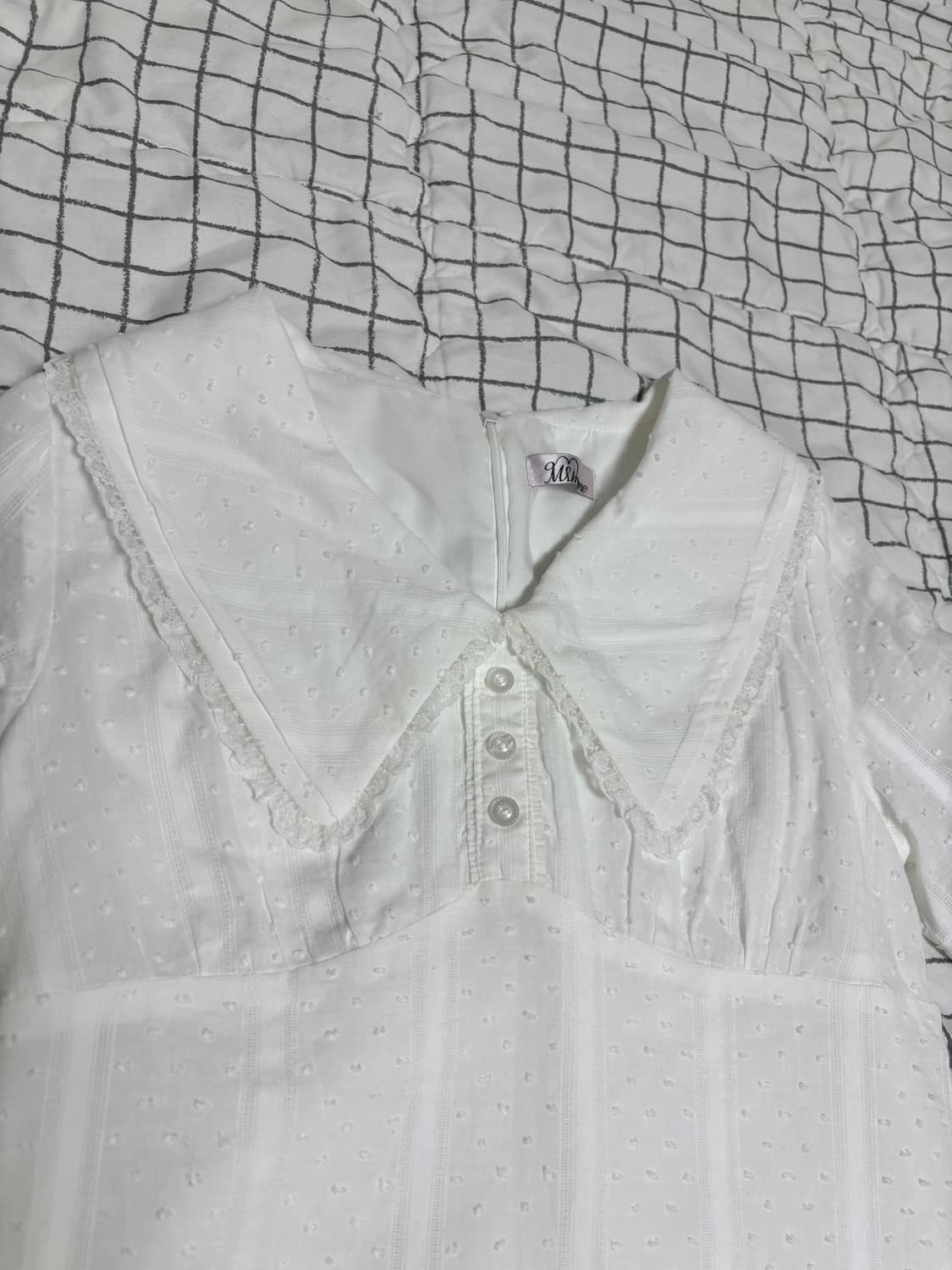 민네 에이프릴 리본 원피스 minnne april ribbon dress 상품이미지6