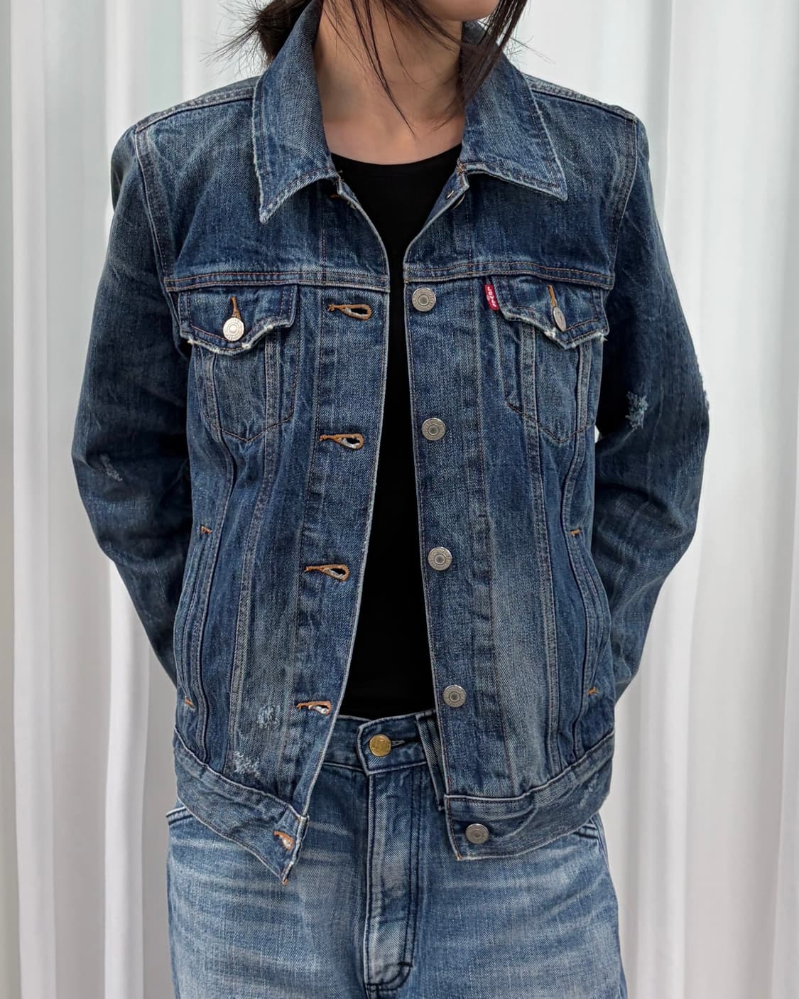 [M]리바이스 Levi's 3세대 빈티지 데미지 트러커 자켓 상품이미지1