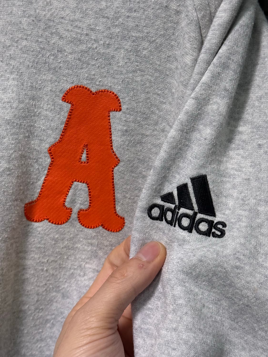 아디다스 정품 야구 잠바 점퍼 바시티 자켓 회색 그레이 져지 저지 트랙탑 상품이미지4