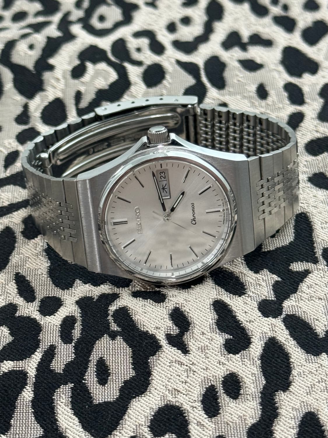 80s 빈티지 세이코 크로노스 쿼츠 상품이미지5