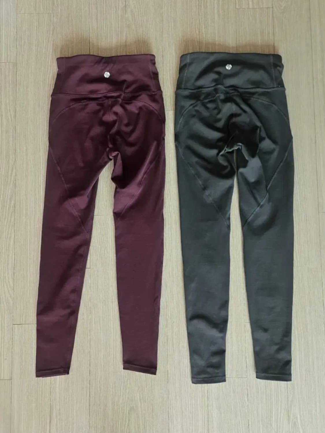 젝시믹스 블랙라벨 시그니처 380N 레깅스 S(트루와인 ) 상품이미지6