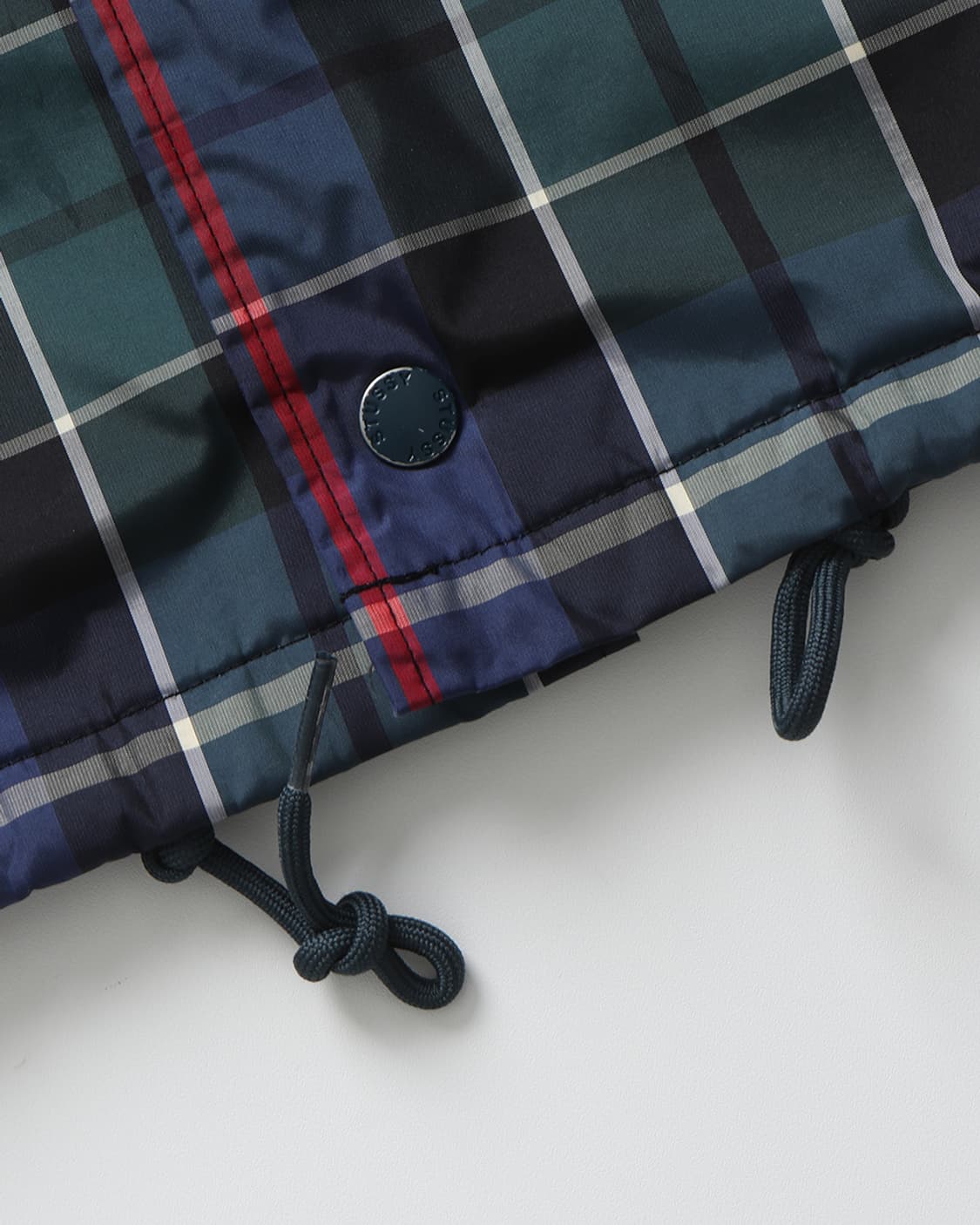 STUSSY Plaid Coach Jacket 상품이미지8