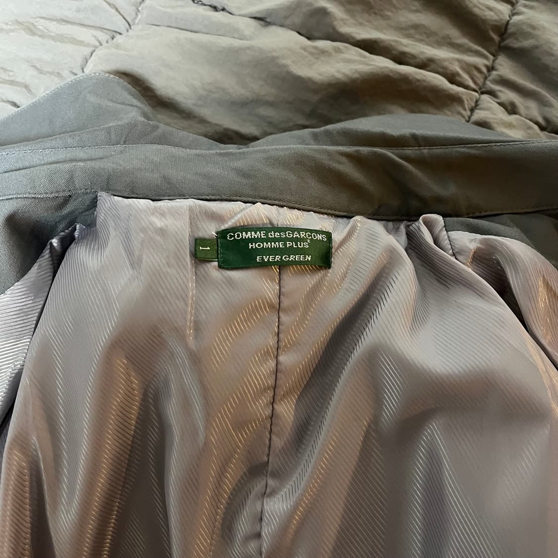 꼼데 옴므 플러스 트렌치 1사이즈 상품이미지4