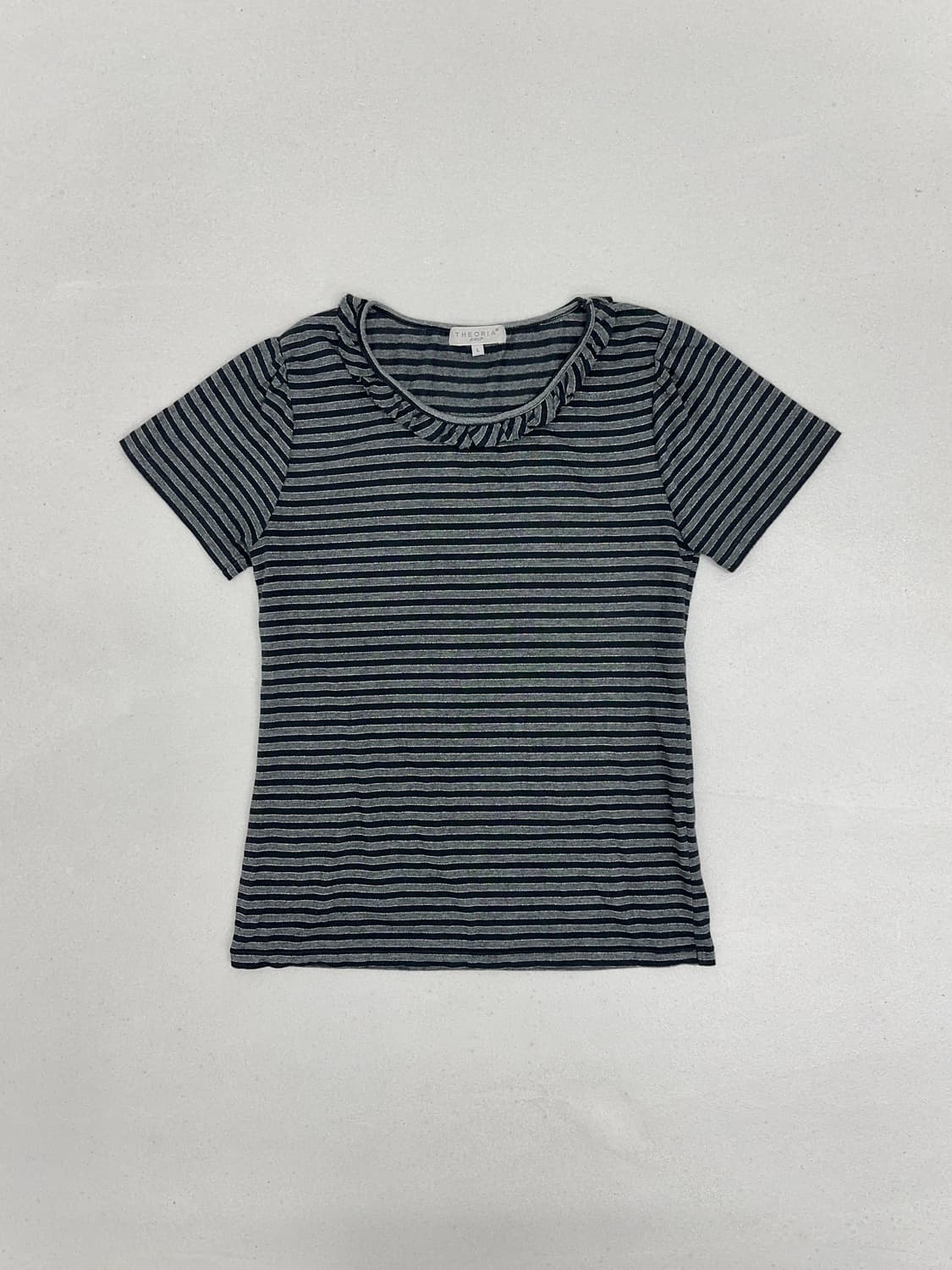 THEORIA 스트라이프 반팔티 상품이미지1