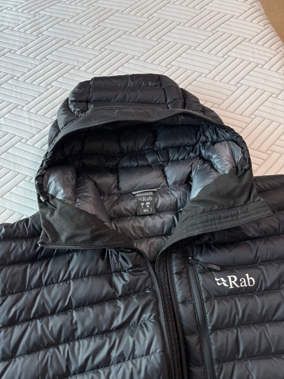[L] Rab 랩 마이크로라이트 알파인 자켓 블랙 상품이미지5