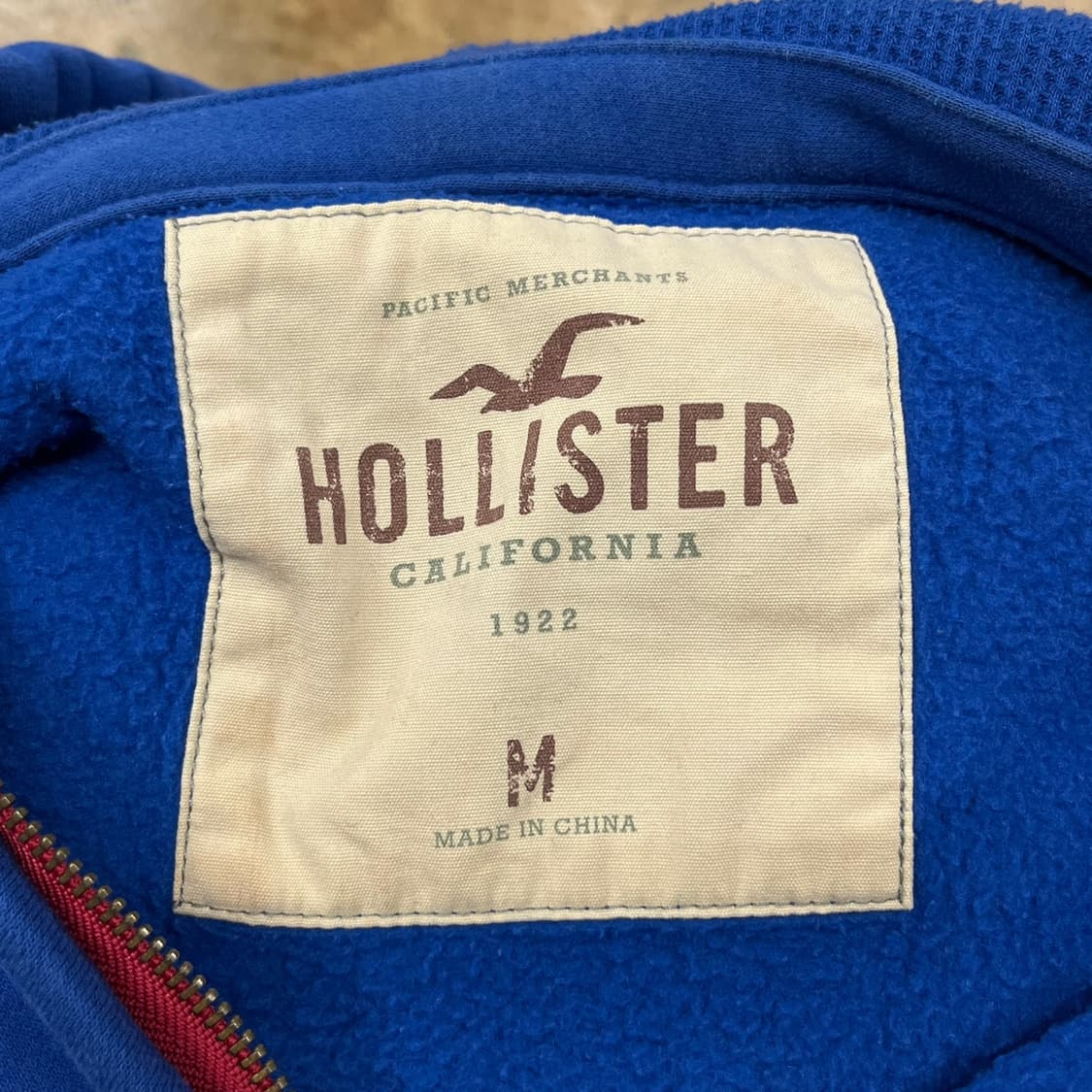 홀리스터 블루 후드집업 상품이미지5