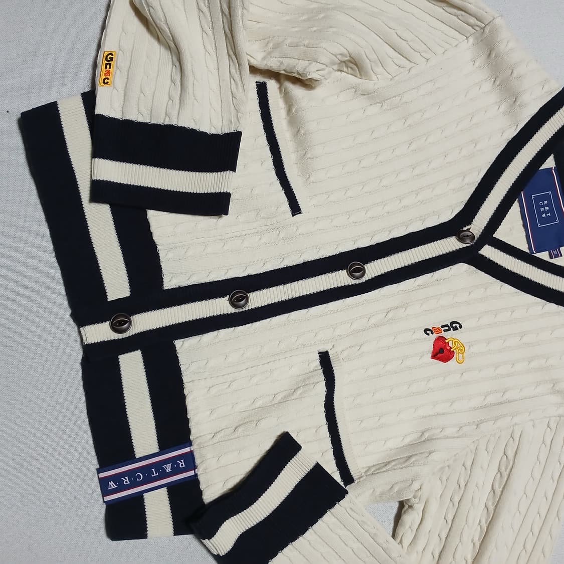 로맨틱크라운 니트 가디건 우먼 자켓 상품이미지5