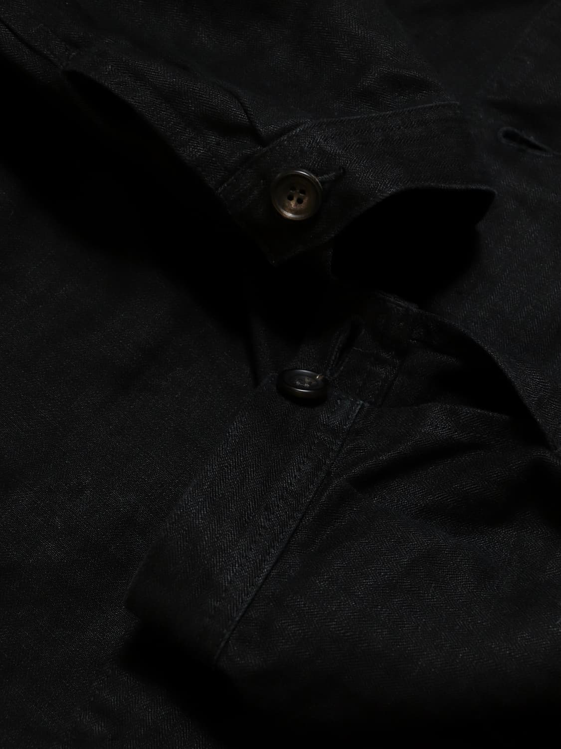 AUBERGE Double-Breasted Linen Shirt Jack 상품이미지7