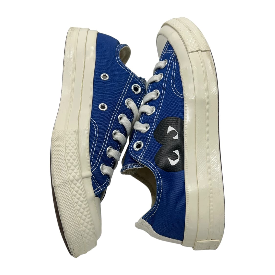 240 컨버스 x 꼼데가르송 척70 로우 블루 상품이미지3