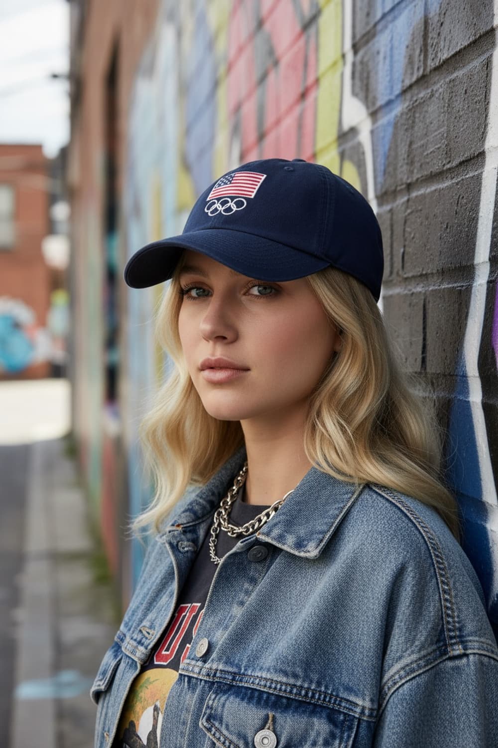 나이키 초레어 USA 미국 올림픽 헤리티지86 네이비 볼캡 모자 운동런닝 상품이미지10