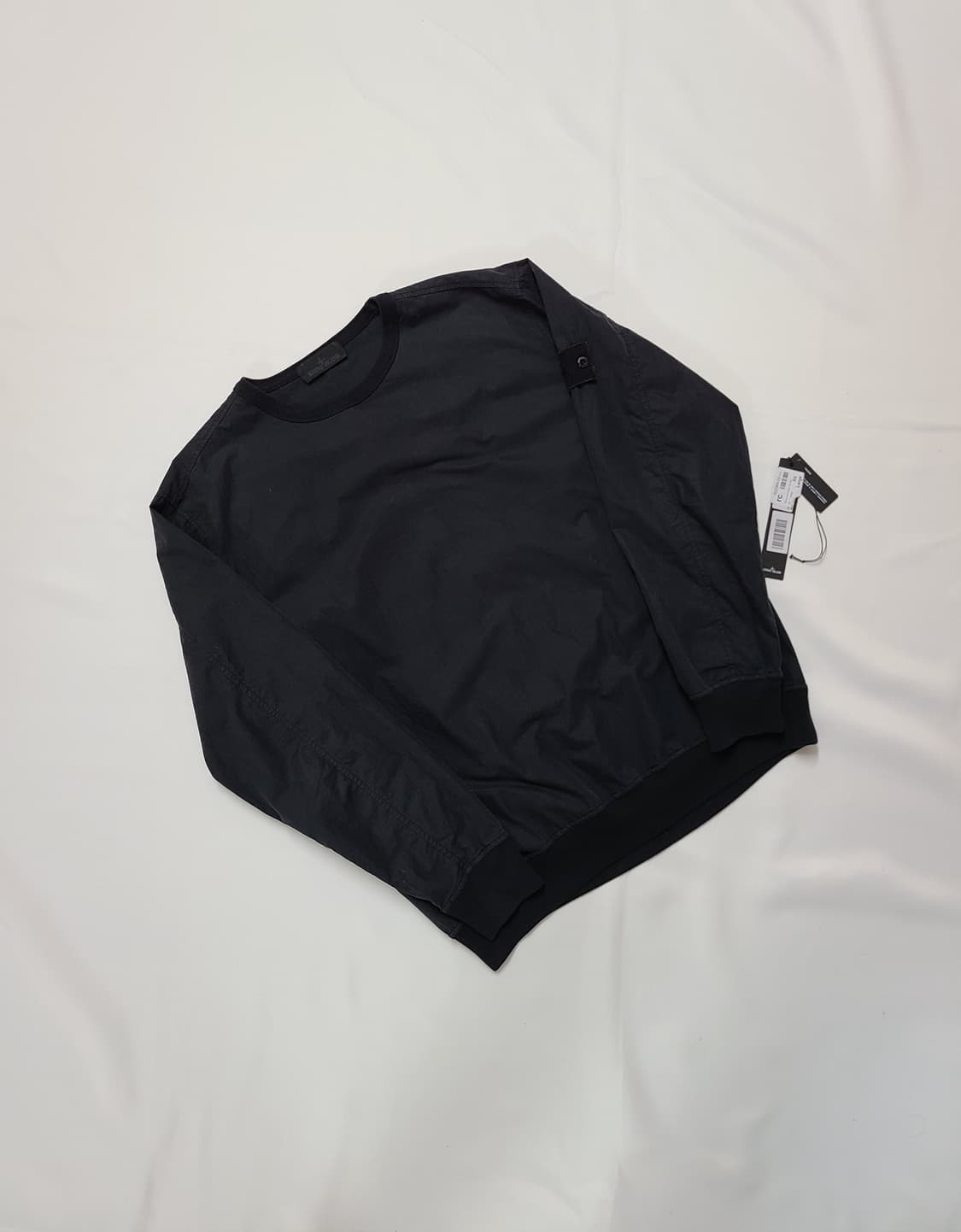 스톤아일랜드 고스트피스 나일론 맨투맨 XXL 블랙 상품이미지1