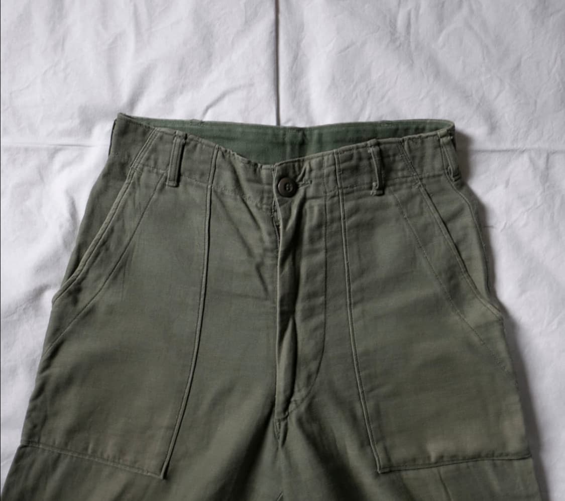 미 육군 퍼티그 팬츠 후기형 28 상품이미지7