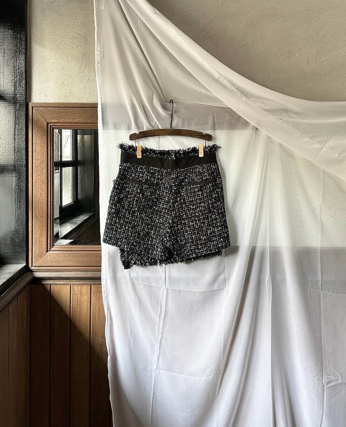 SACAI tweed wrap shorts 상품이미지9