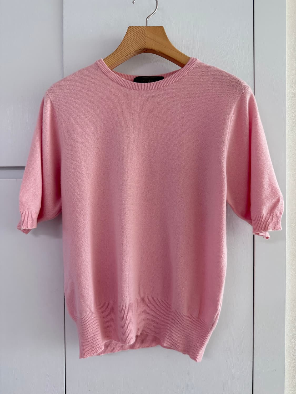 캐시미어100 가디건 반팔니트 세트 상품이미지6