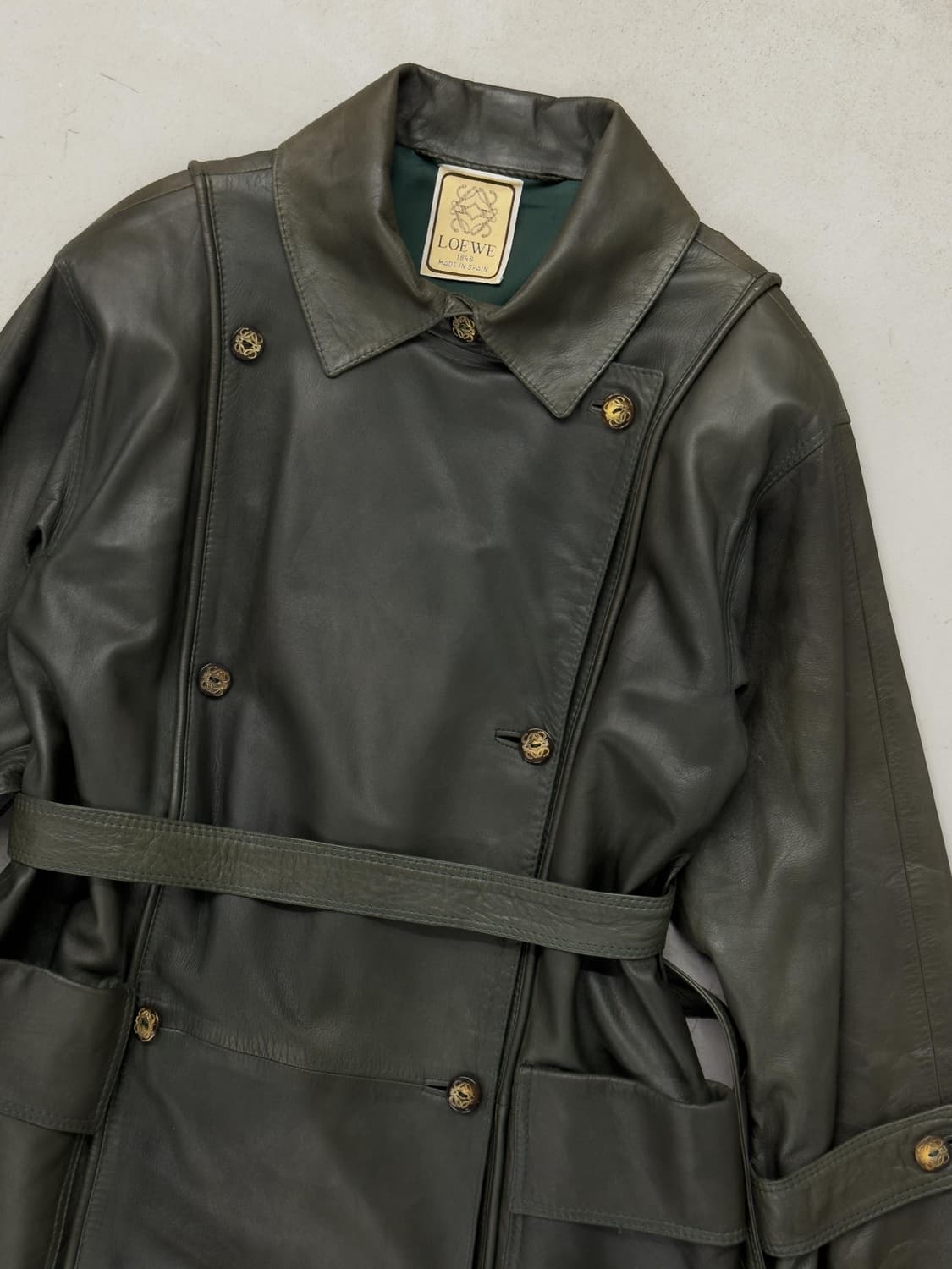 로에베 레더 코트 상품이미지4