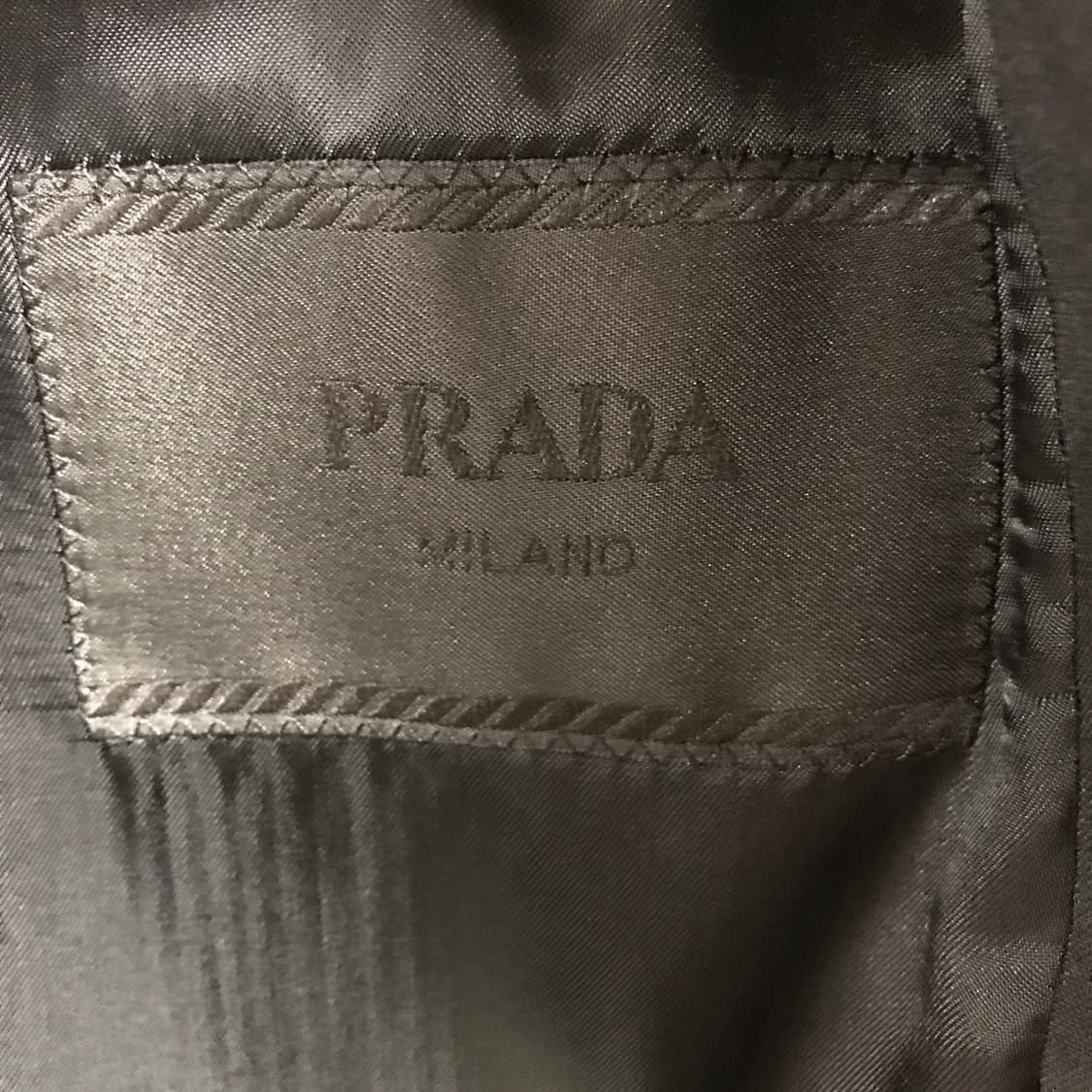 프라다 블랙 블레이저 46R 상품이미지4