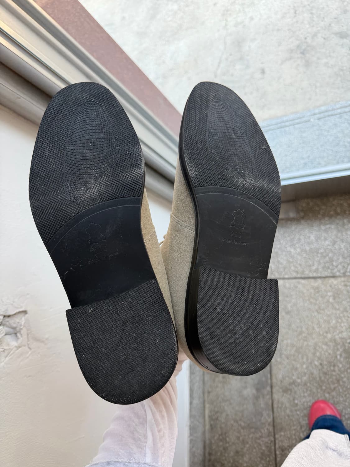 스웨이드 처카 부츠 베이지 280 상품이미지4