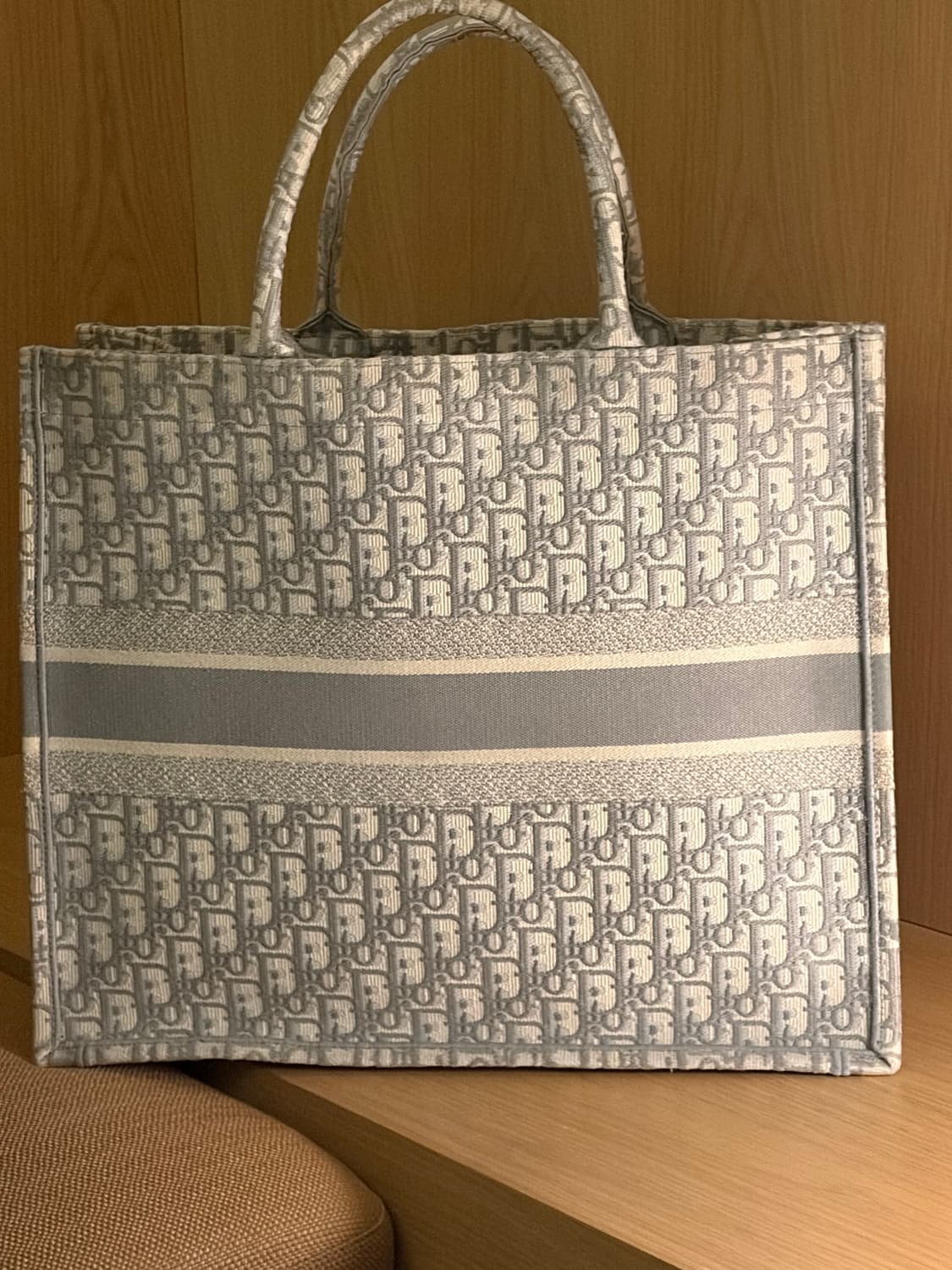 디올 오블리크 북토트백 라지 [번x케어 인증] 상품이미지2