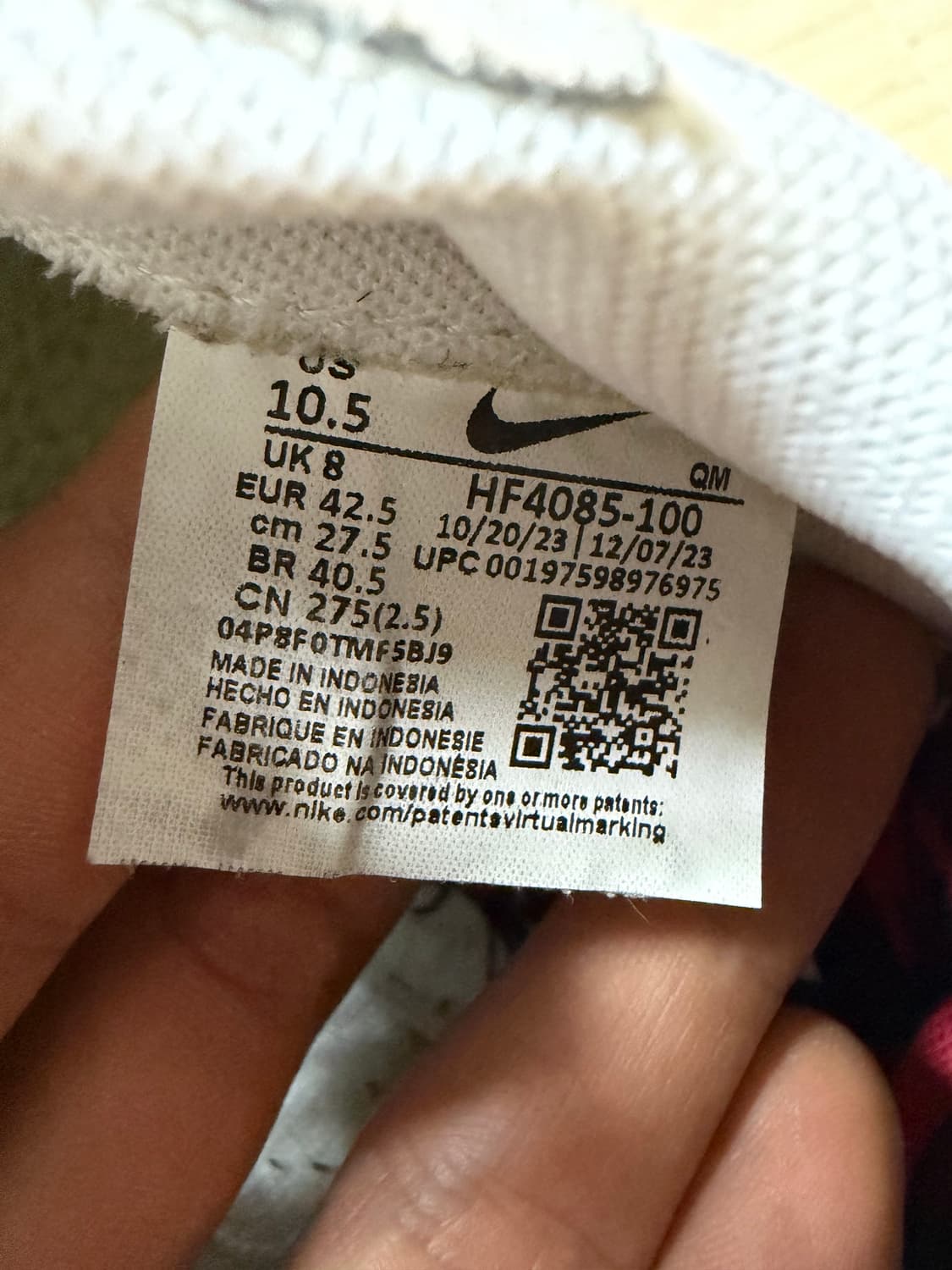 나이키 줌 포고 플러스 스니커즈 275 상품이미지5