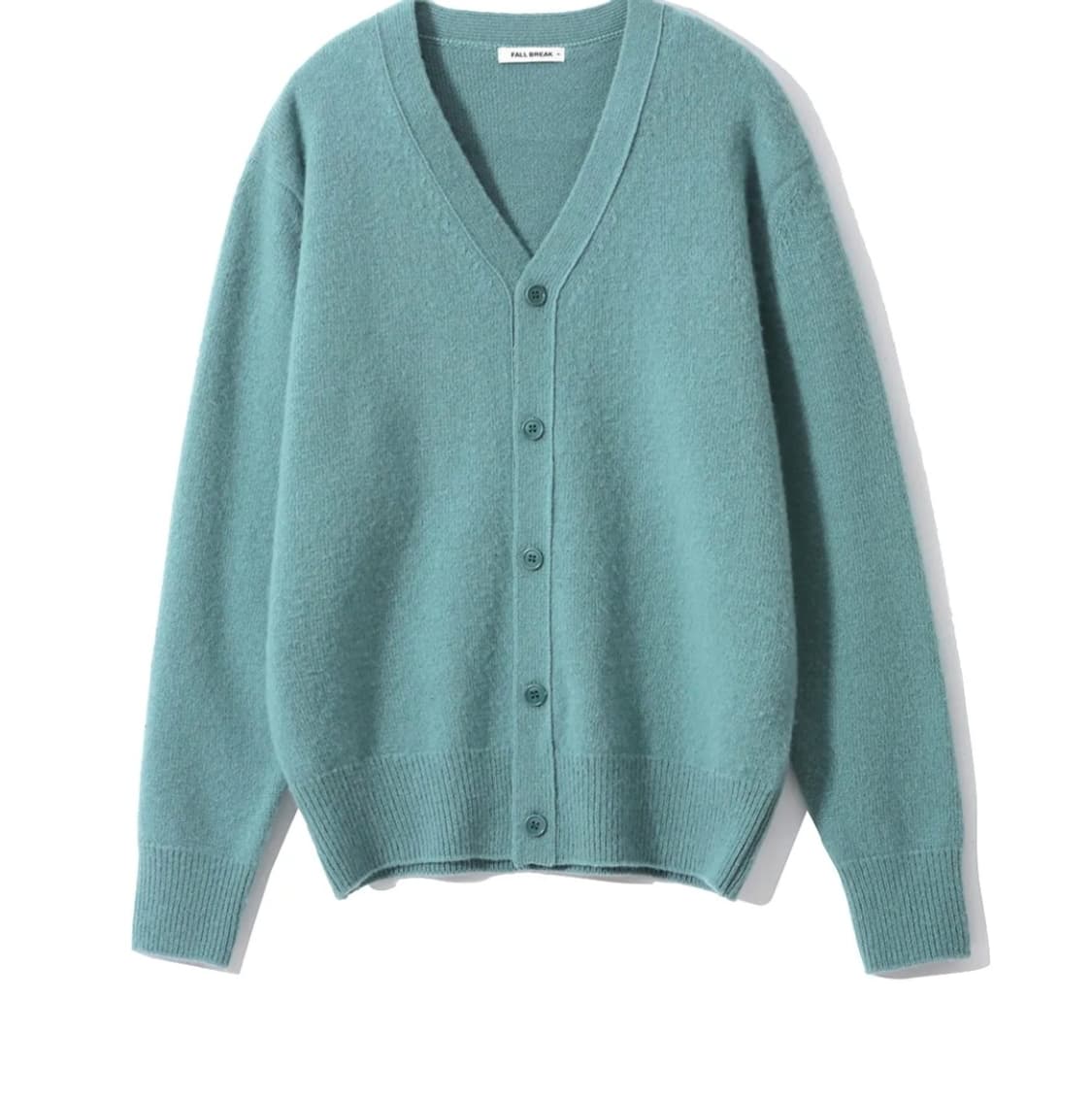폴 브레이크 브러시드 리버 가디건 민트 그레이 3사이즈 새상품 상품이미지1