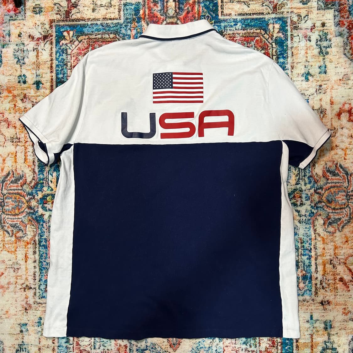 [2XL] 폴로랄프로렌 USA 빅포니 카라티 상품이미지2