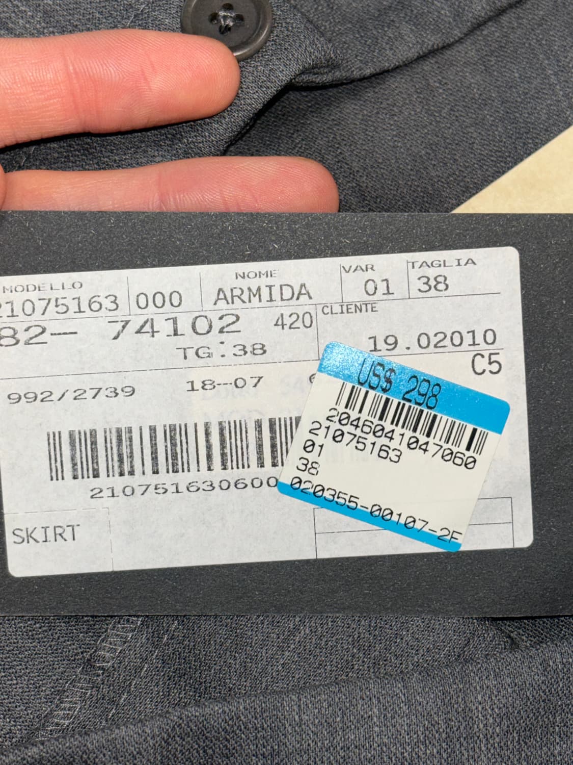 스포츠막스 플레어 울스커트 상품이미지6