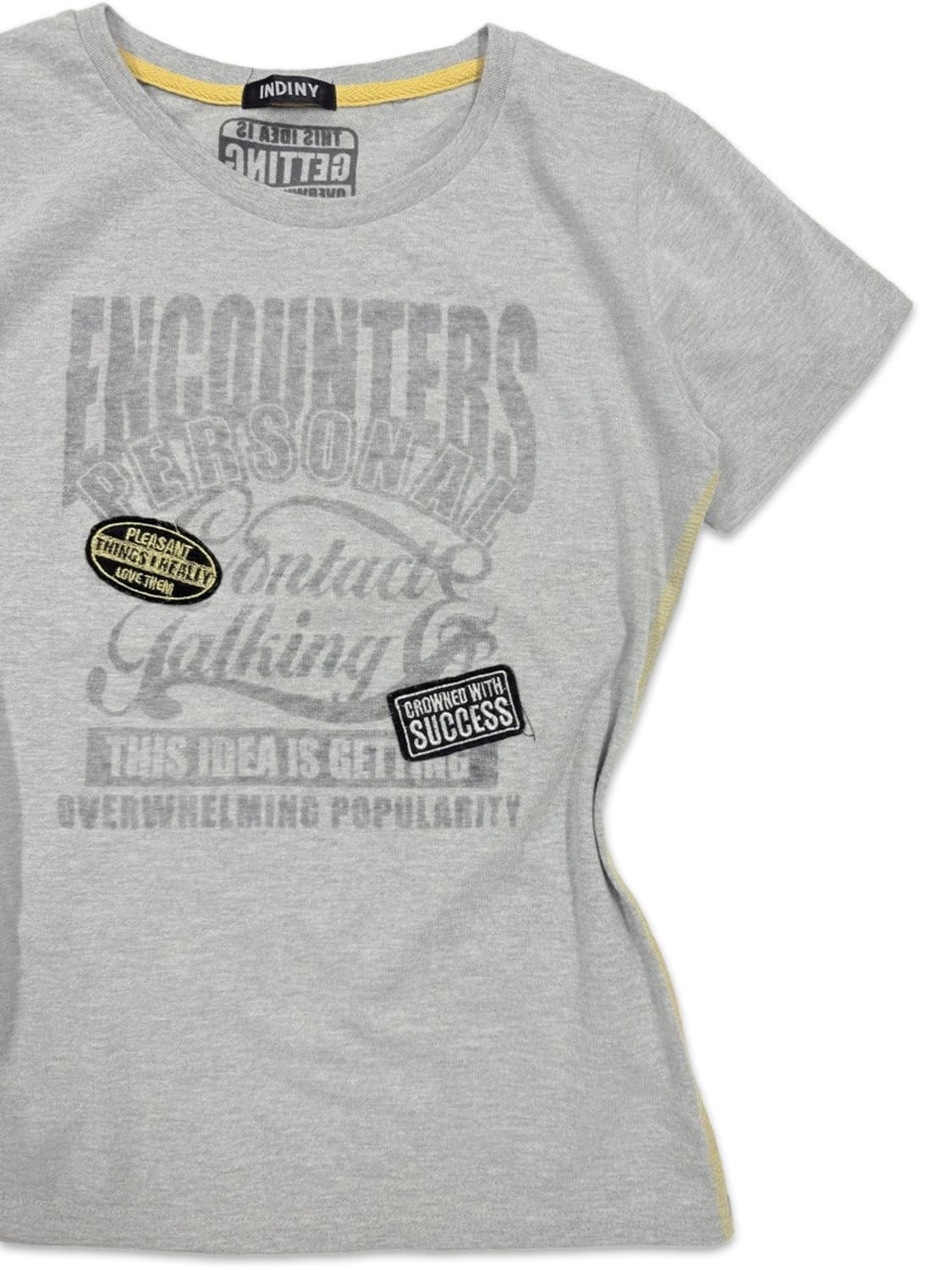 빈티지 그레이 그레픽 반팔티 상품이미지2