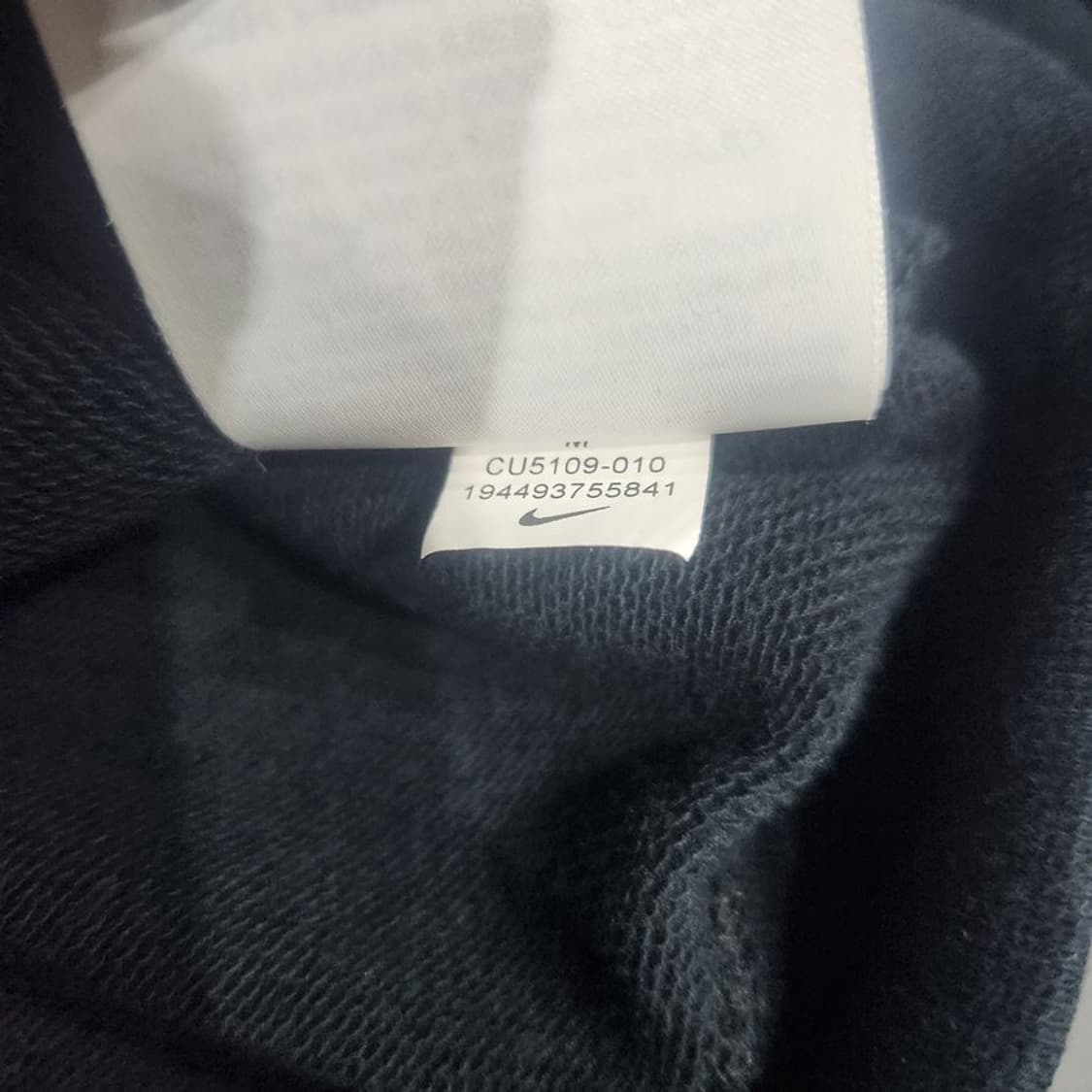 [여M]나이키 블랙 크롭 후드티[Y5C-112] 상품이미지9