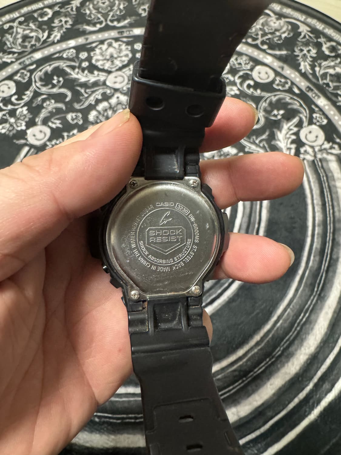 카시오 지샥 DW-6900 올블랙 상품이미지3