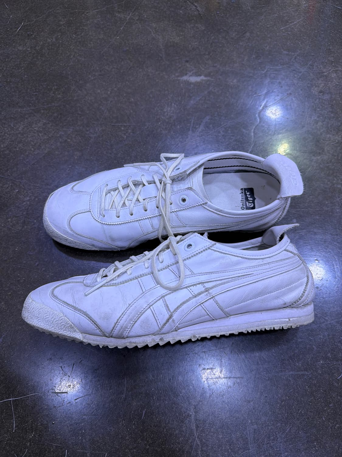 오니츠카타이거 멕시코66 SD 화이트 스니커즈 255 상품이미지6