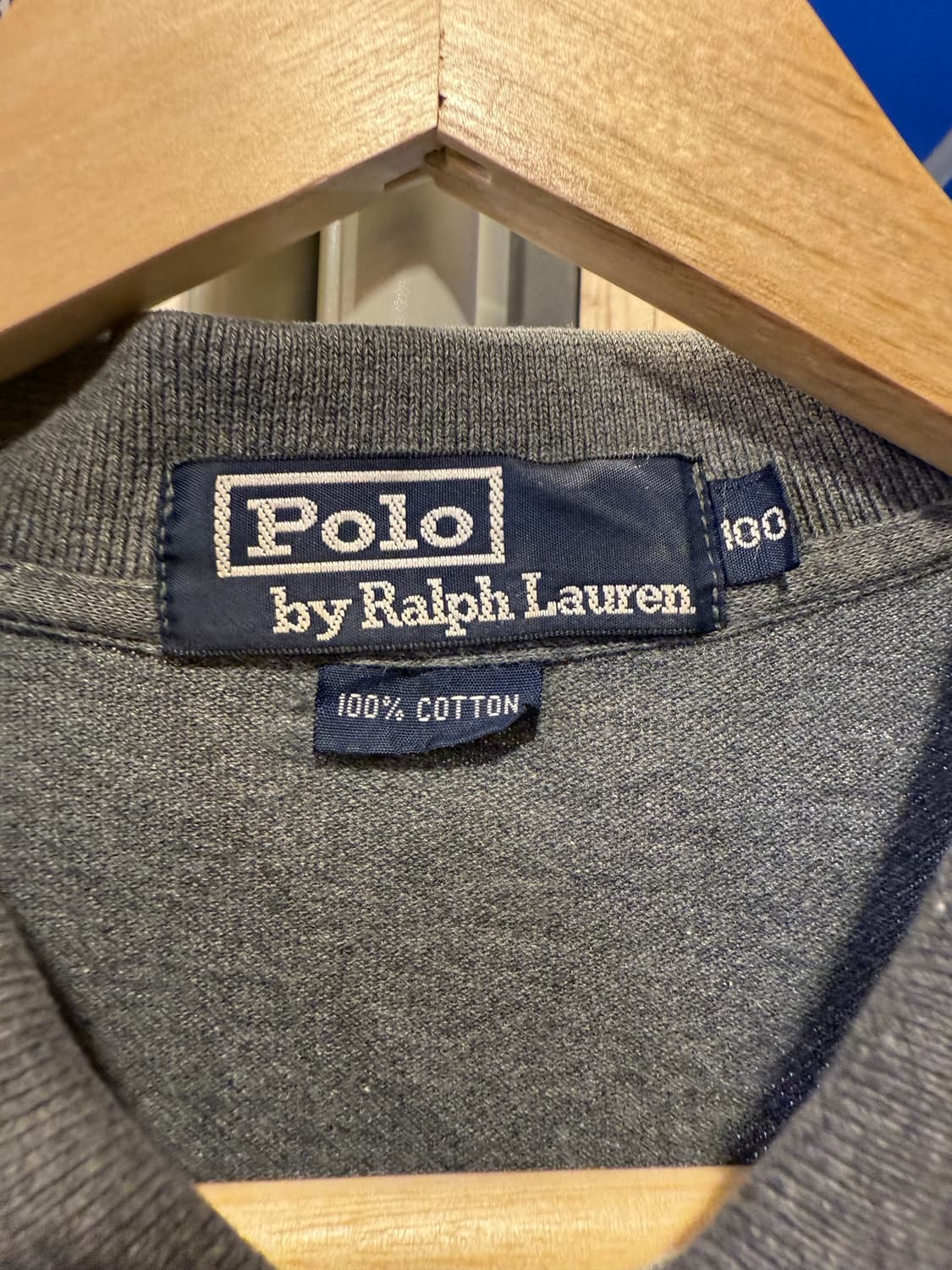 폴로 랄프로렌 버건디포니 그레이 pk 티셔츠 상품이미지2